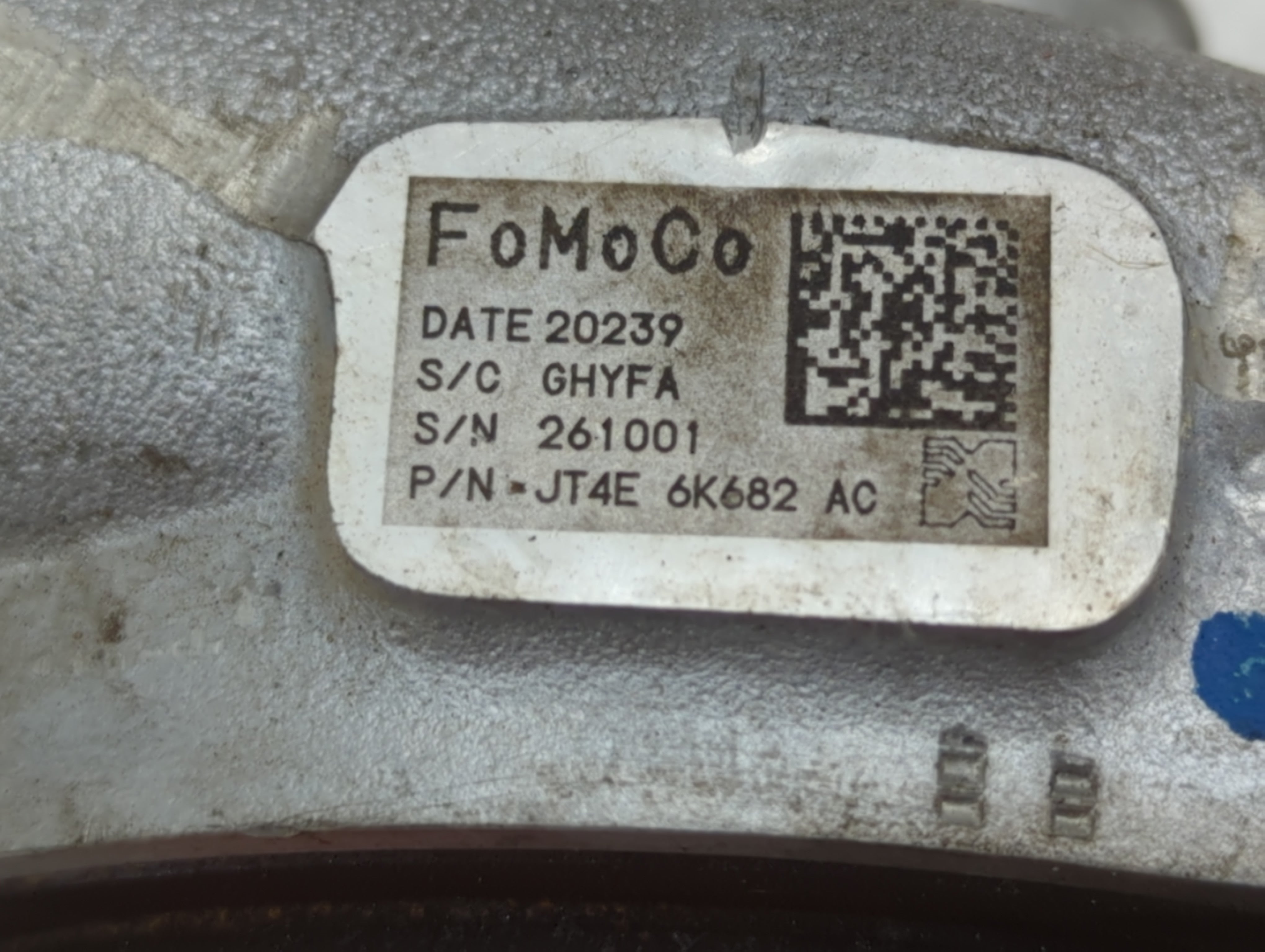 2018 Ford F-150 Turbocharger Turbo Charger Super Charger Supercharger - Oemusedautoparts1.com