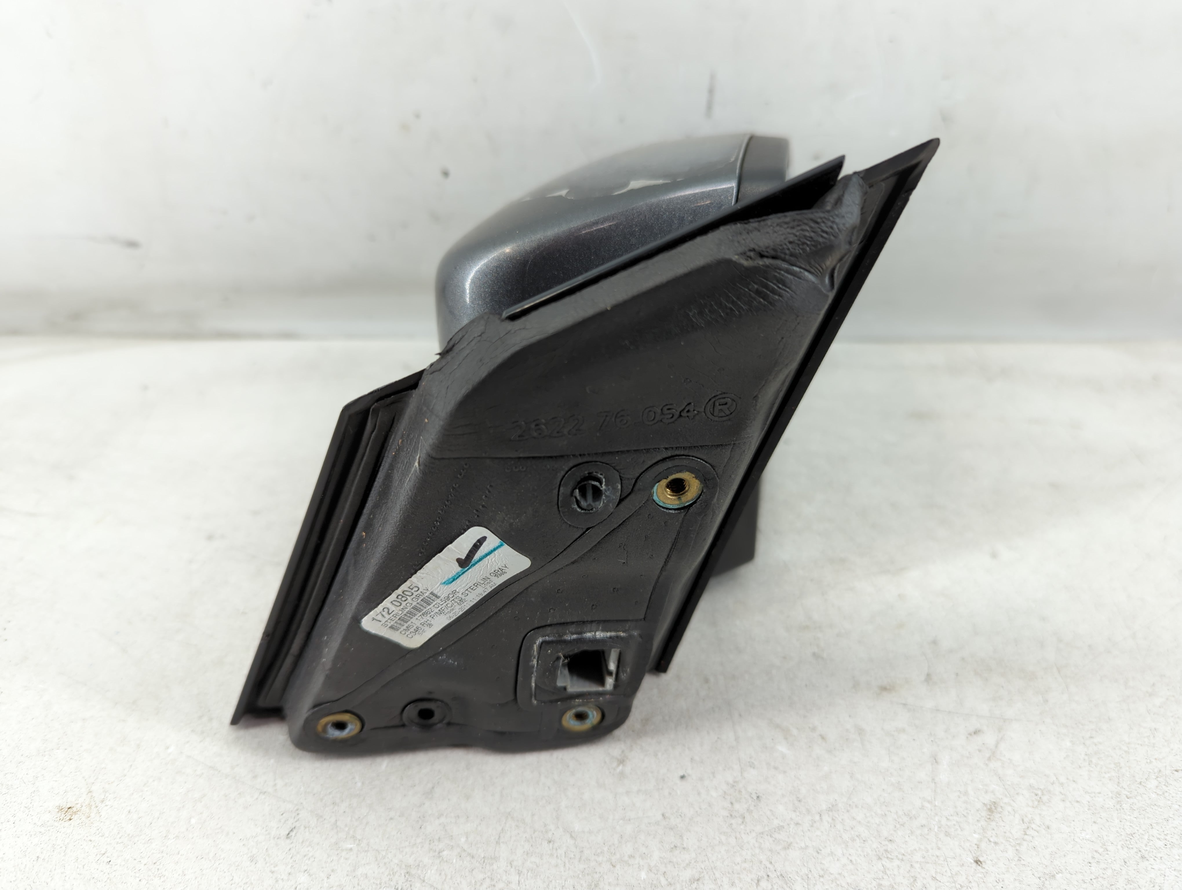 2012-2014 Ford Focus Driver Left Side View Manual Door Mirror Grey - Oemusedautoparts1.com