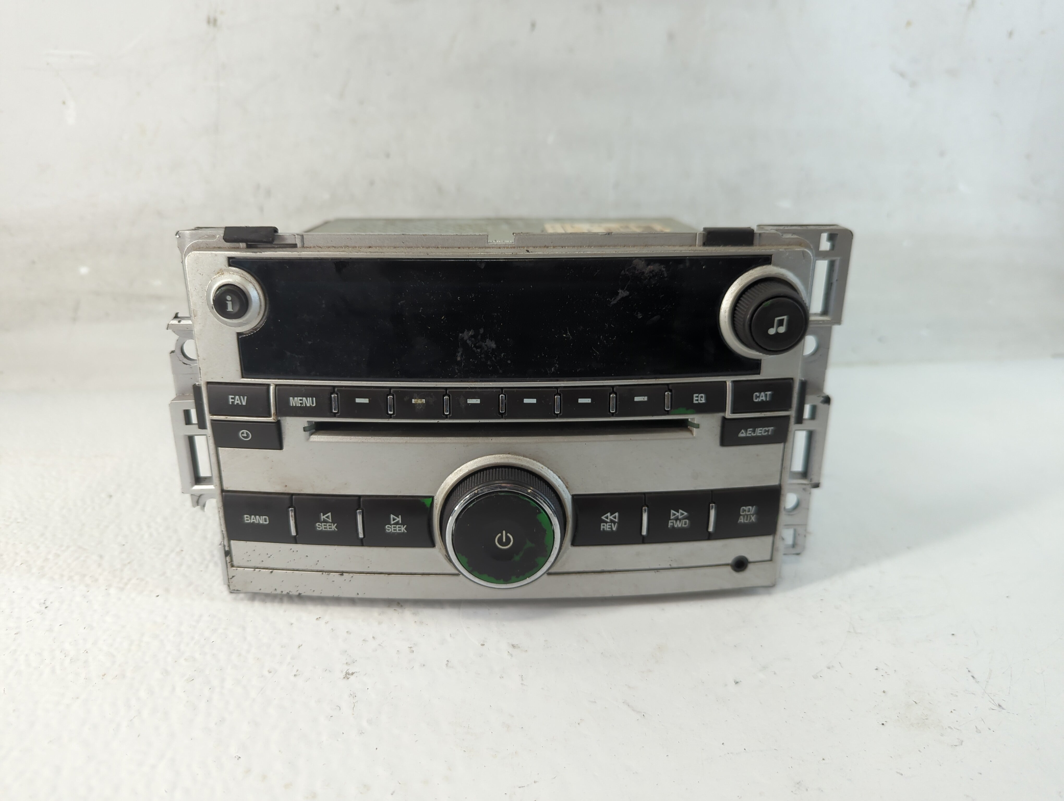 2009-2012 Chevrolet Malibu Radio AM FM Cd Player Receiver Replacement P/N:20834332 Fits Fits 2009 2010 2011 2012 OEM Used Auto Parts - Oemusedautoparts1.com
