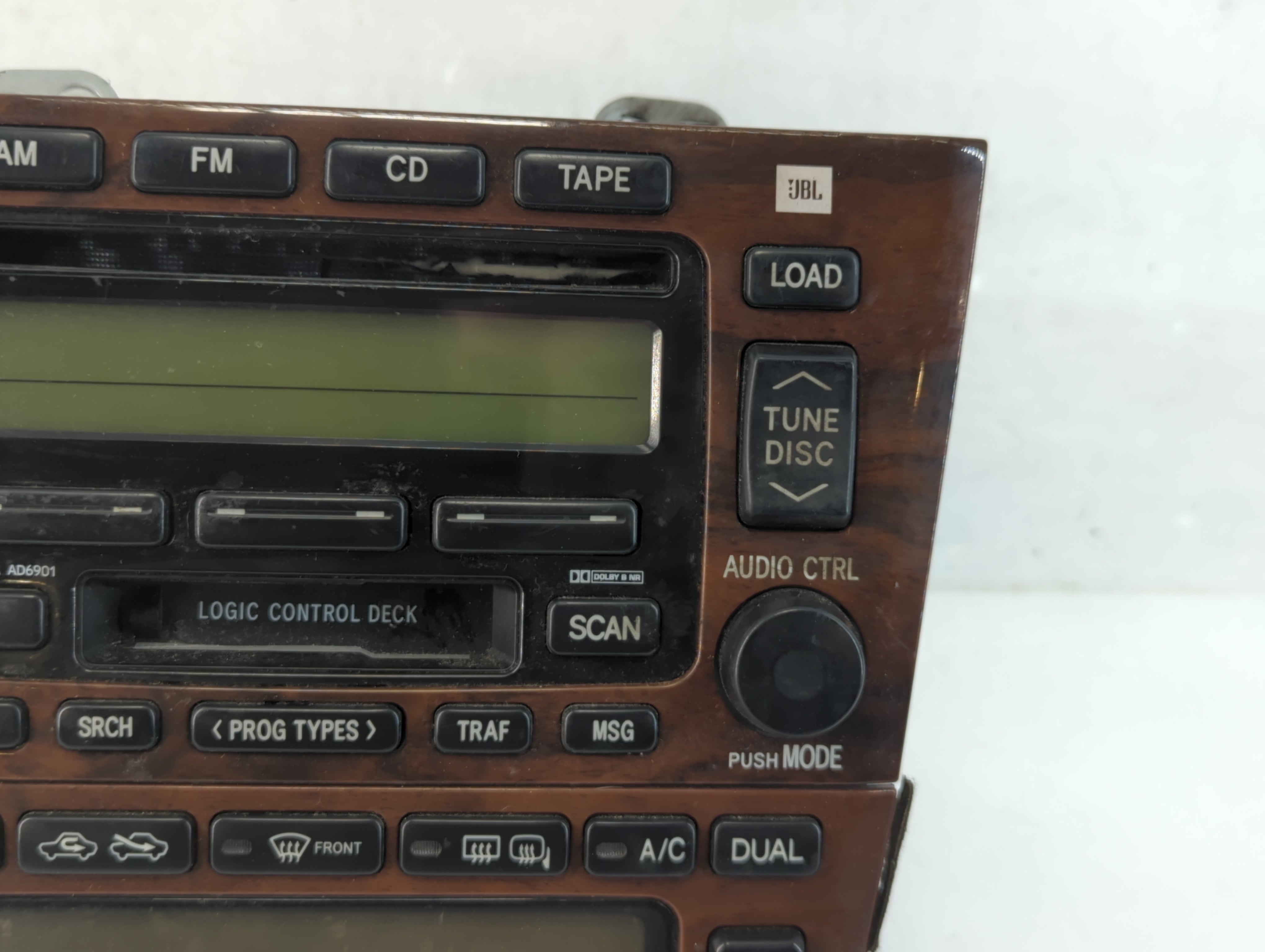 2000-2004 Toyota Avalon Radio AM FM Cd Player Receiver Replacement P/N:86120-AC132 12222139 Fits Fits 2000 2001 2002 2003 2004 OEM Used Auto Parts - Oemusedautoparts1.com