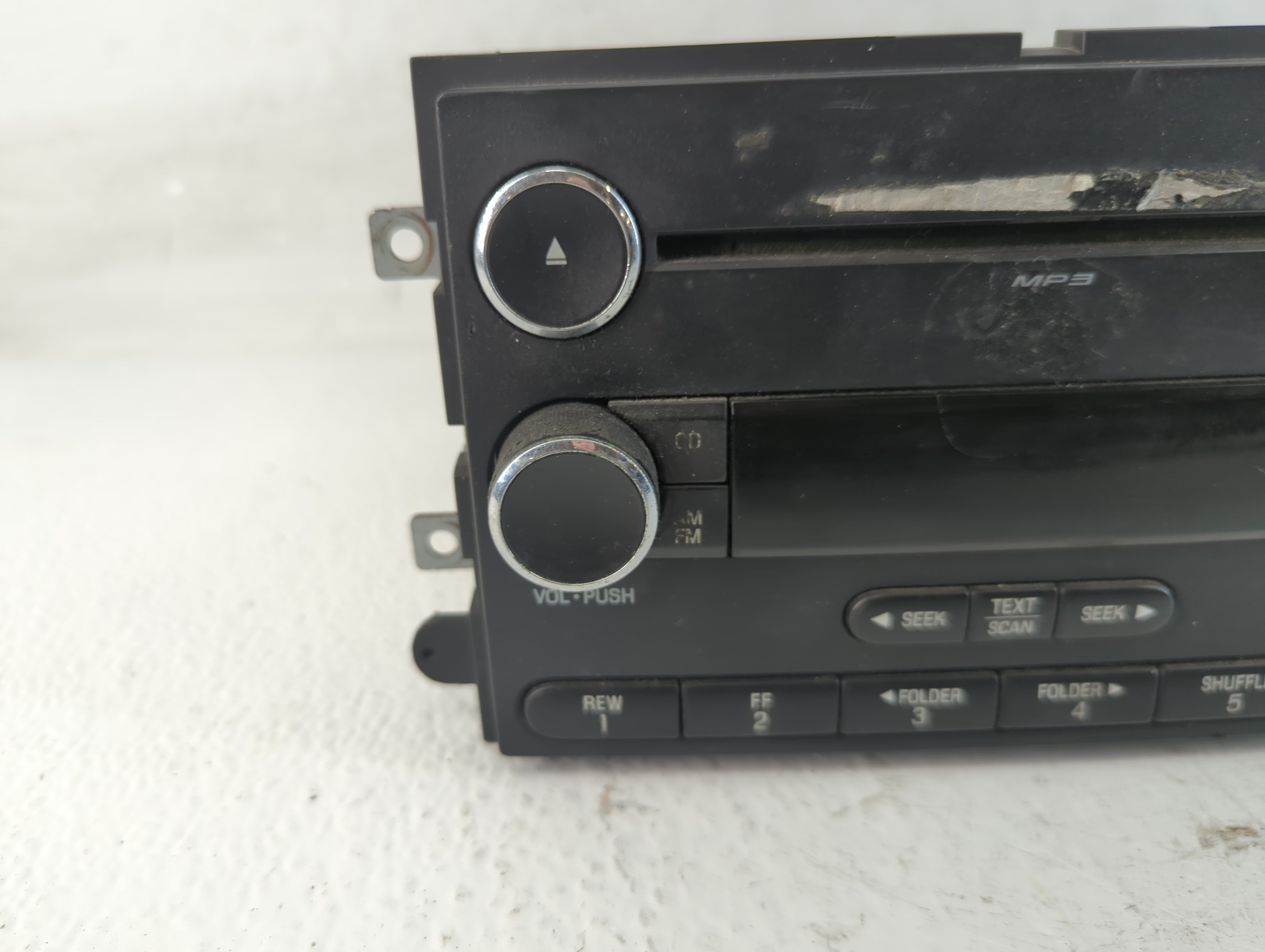 2012-2013 Ford E-150 Radio AM FM Cd Player Receiver Replacement P/N:EC2T-18C869-AA Fits Fits 2012 2013 OEM Used Auto Parts - Oemusedautoparts1.com