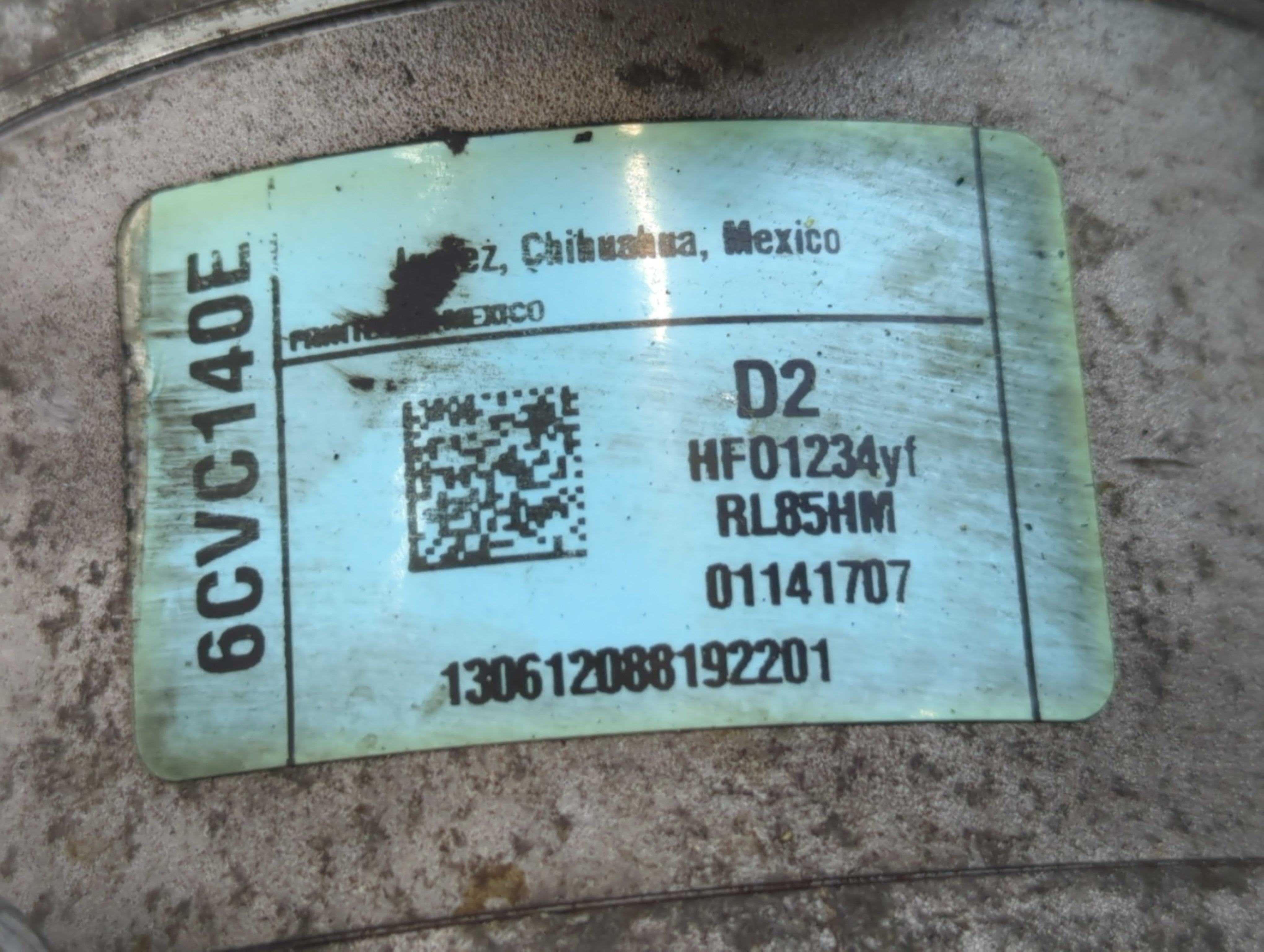 2017-2022 Honda Cr-v Air Conditioning A/c Ac Compressor Oem - Oemusedautoparts1.com