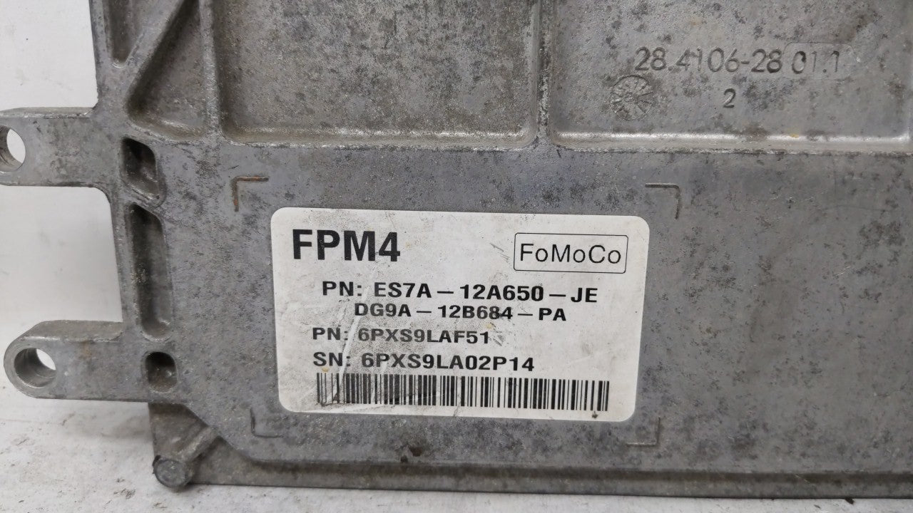 2014-2016 Ford Fusion PCM Engine Computer ECU ECM PCU OEM P/N:GS7A-12A650-UA ES7A-12A650-JF Fits 2014 2015 2016 OEM Used Auto Parts - Oemusedautoparts1.com