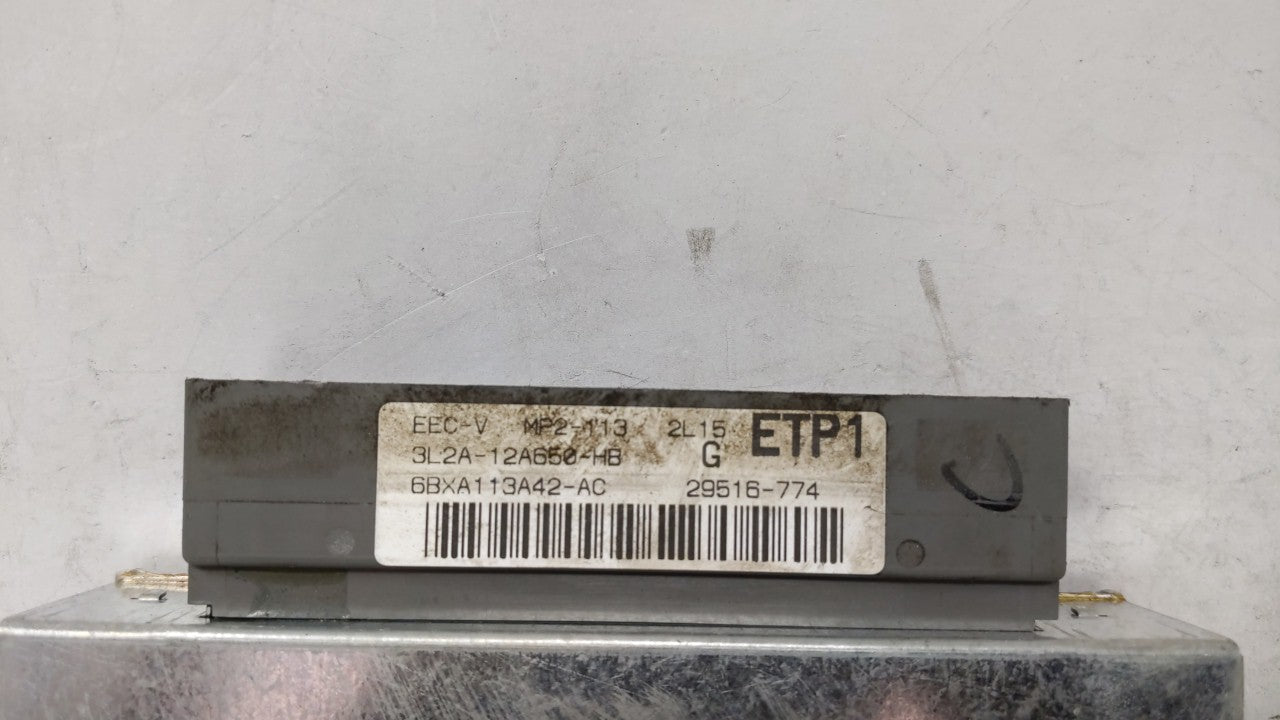 2003 Ford Explorer Sport PCM Engine Computer ECU ECM PCU OEM P/N:3L2A-12A650-HB Fits OEM Used Auto Parts - Oemusedautoparts1.com