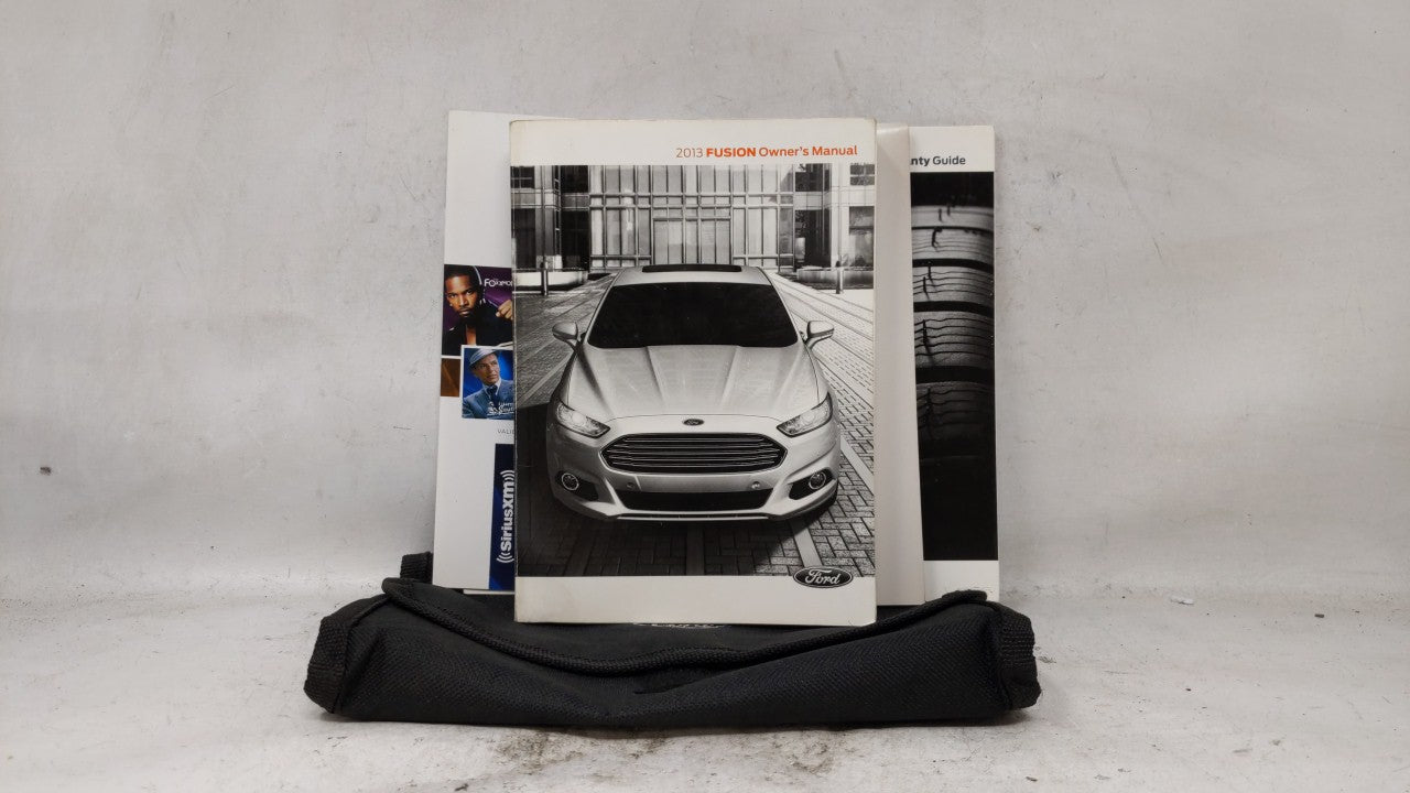 2013 Ford Fusion Owners Manual Book Guide OEM Used Auto Parts - Oemusedautoparts1.com