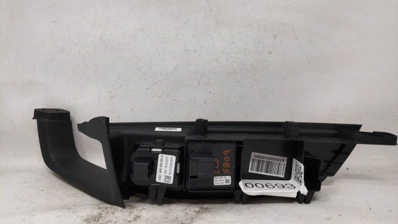 2019 Audi A5 Master Power Window Switch Replacement Driver Side Left P/N:8W6 867 171 Fits OEM Used Auto Parts - Oemusedautoparts1.com