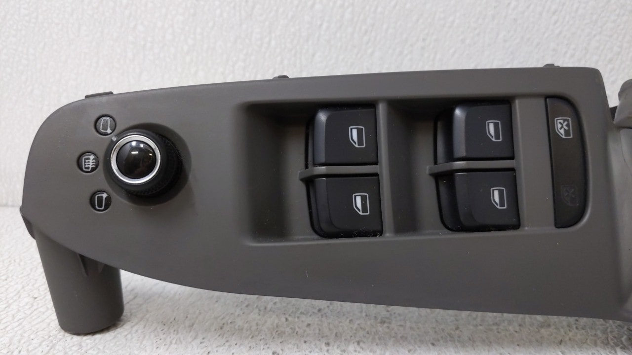 2009 Audi A4 Master Power Window Switch Replacement Driver Side Left Fits OEM Used Auto Parts - Oemusedautoparts1.com