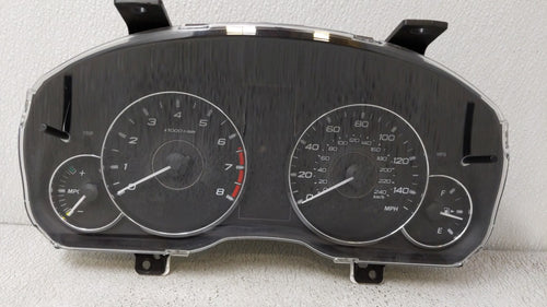 2012 Subaru Legacy Instrument Cluster Speedometer Gauges P/N:85003AJ61A Fits OEM Used Auto Parts