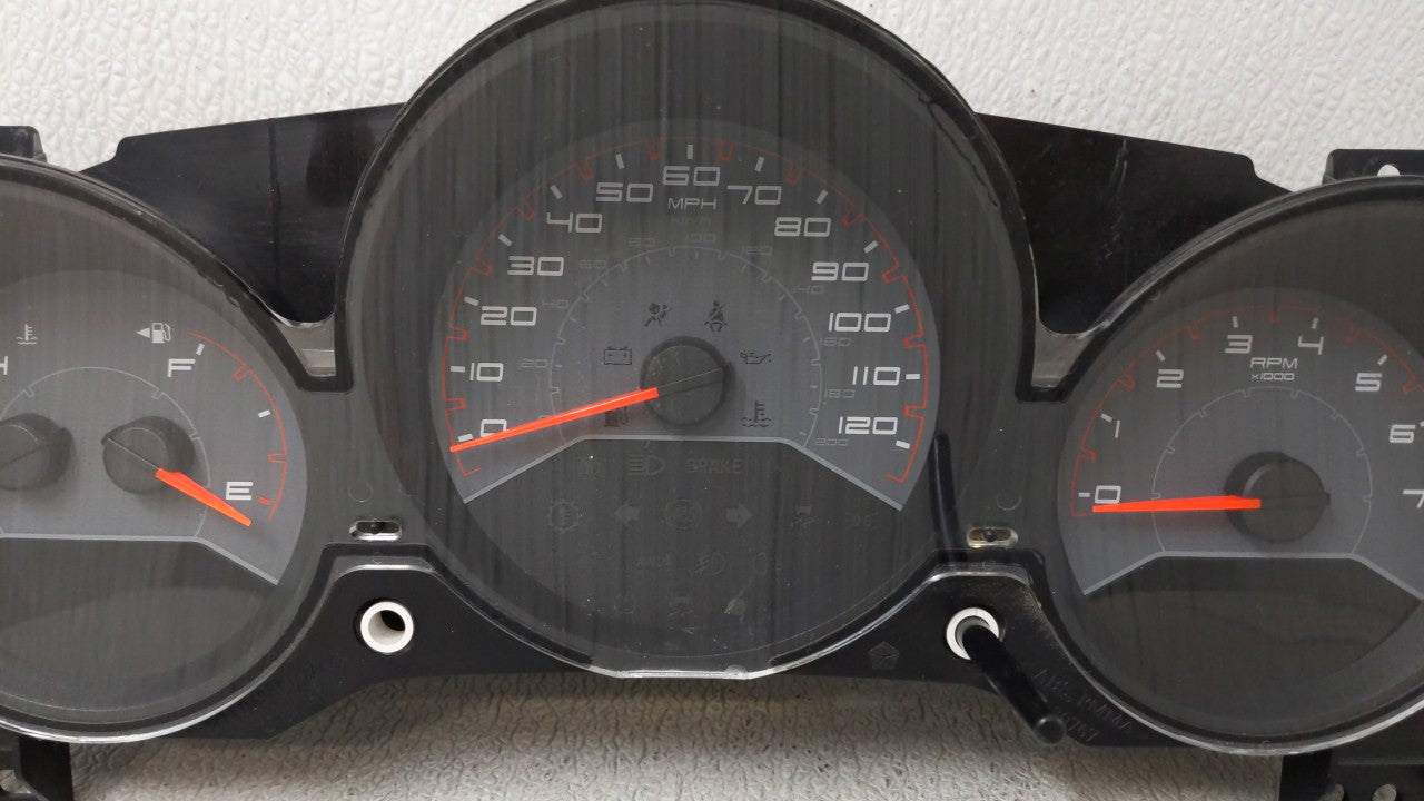 2011-2014 Dodge Avenger Instrument Cluster Speedometer Gauges P/N:P56046511AH P56046511AF Fits 2011 2012 2013 2014 OEM Used Auto Parts - Oemusedautoparts1.com