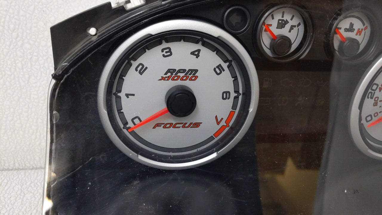 2009 Ford Focus Instrument Cluster Speedometer Gauges P/N:9S4T-10849-BF Fits OEM Used Auto Parts - Oemusedautoparts1.com