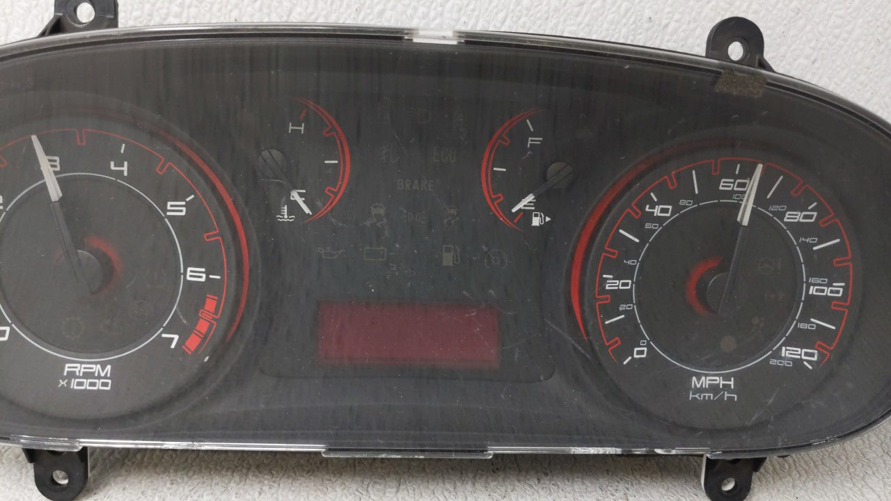 2013 Dodge Dart Instrument Cluster Speedometer Gauges P/N:05091894AA 56054660AA Fits OEM Used Auto Parts - Oemusedautoparts1.com