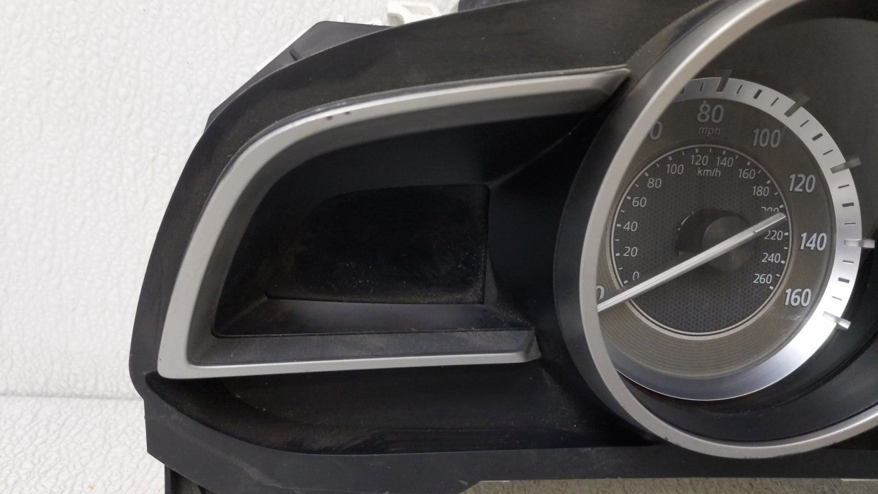 2014 Mazda 3 Instrument Cluster Speedometer Gauges P/N:HABHN1F CBJS9D Fits OEM Used Auto Parts - Oemusedautoparts1.com