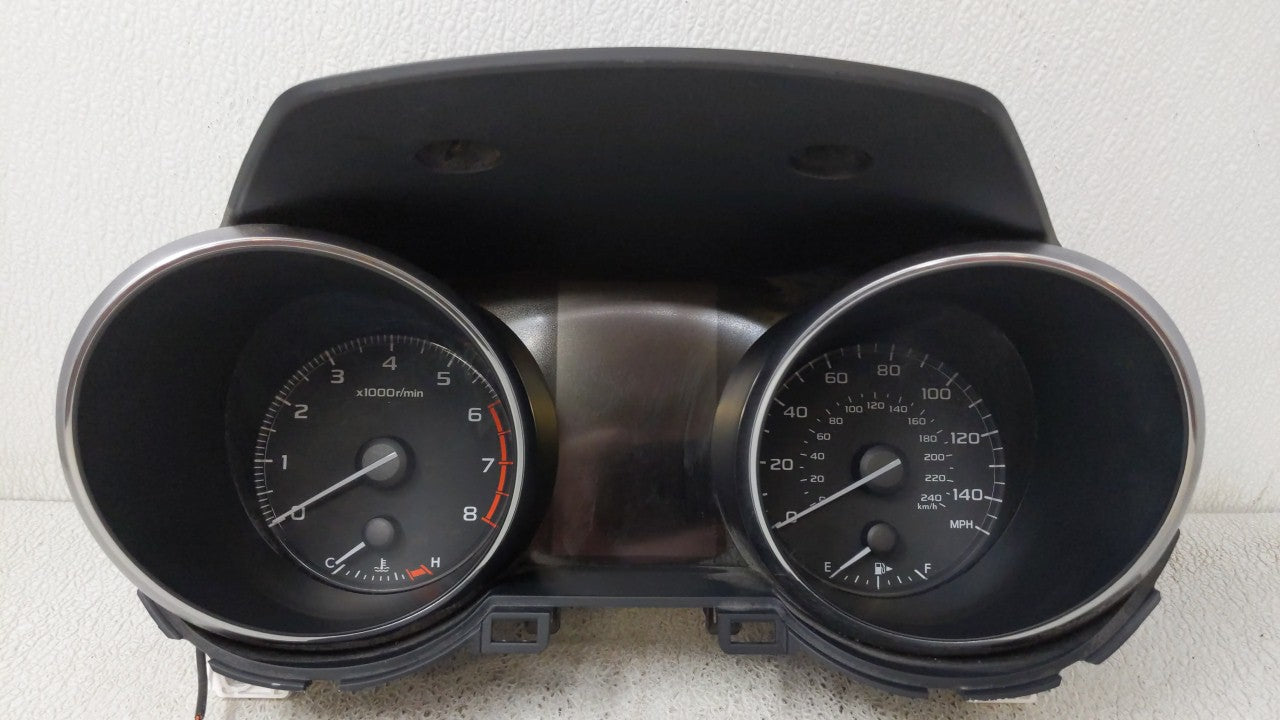 2016 Subaru Legacy Instrument Cluster Speedometer Gauges Fits OEM Used Auto Parts - Oemusedautoparts1.com