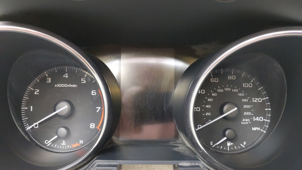 2016 Subaru Legacy Instrument Cluster Speedometer Gauges Fits OEM Used Auto Parts - Oemusedautoparts1.com