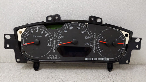 2006 Buick Lucerne Instrument Cluster Speedometer Gauges P/N:15809269 Fits OEM Used Auto Parts