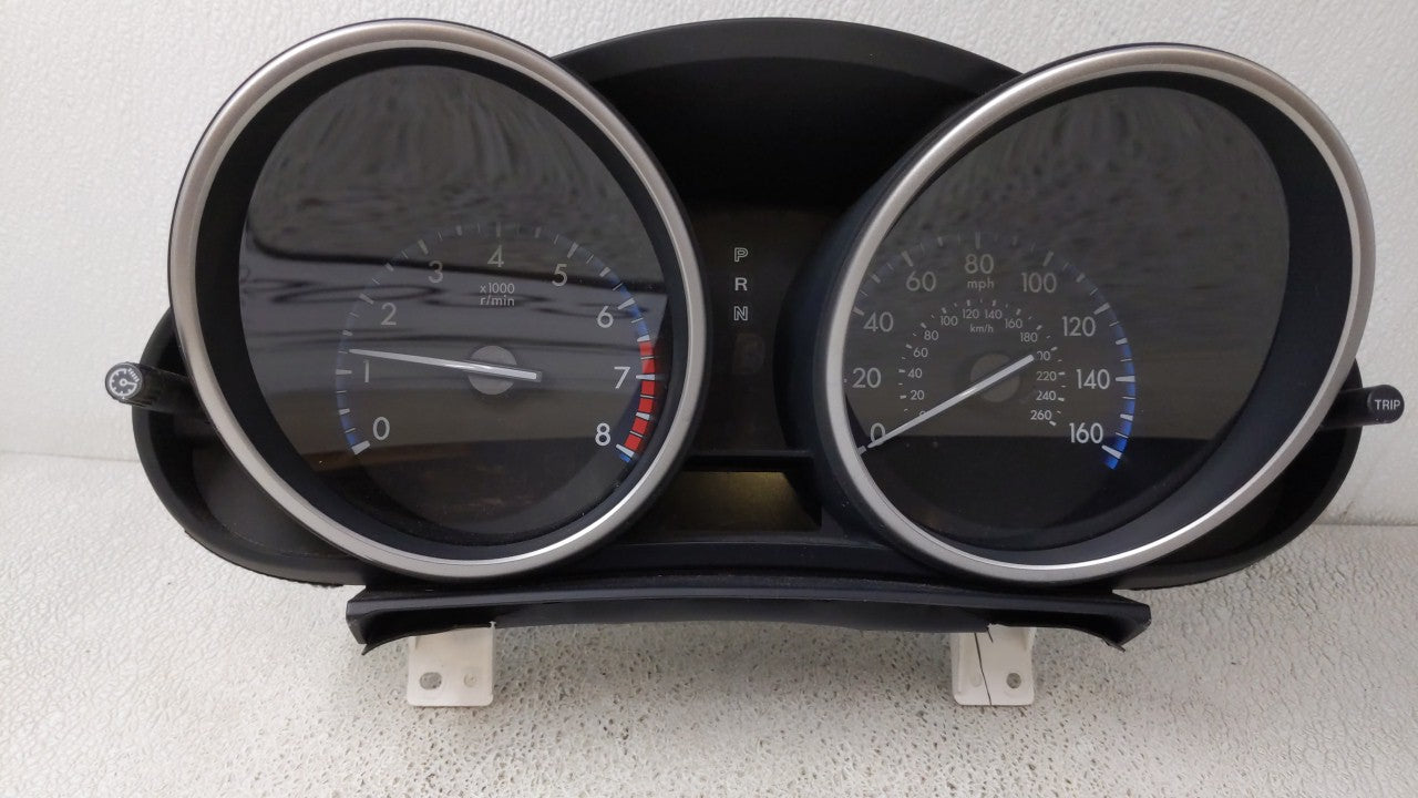 2012-2013 Mazda 3 Instrument Cluster Speedometer Gauges P/N:66BGW4J Fits 2012 2013 OEM Used Auto Parts - Oemusedautoparts1.com