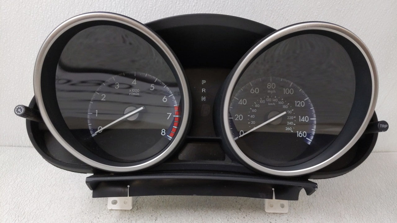 2012-2013 Mazda 3 Instrument Cluster Speedometer Gauges P/N:8M BGV7 C Fits 2012 2013 OEM Used Auto Parts - Oemusedautoparts1.com