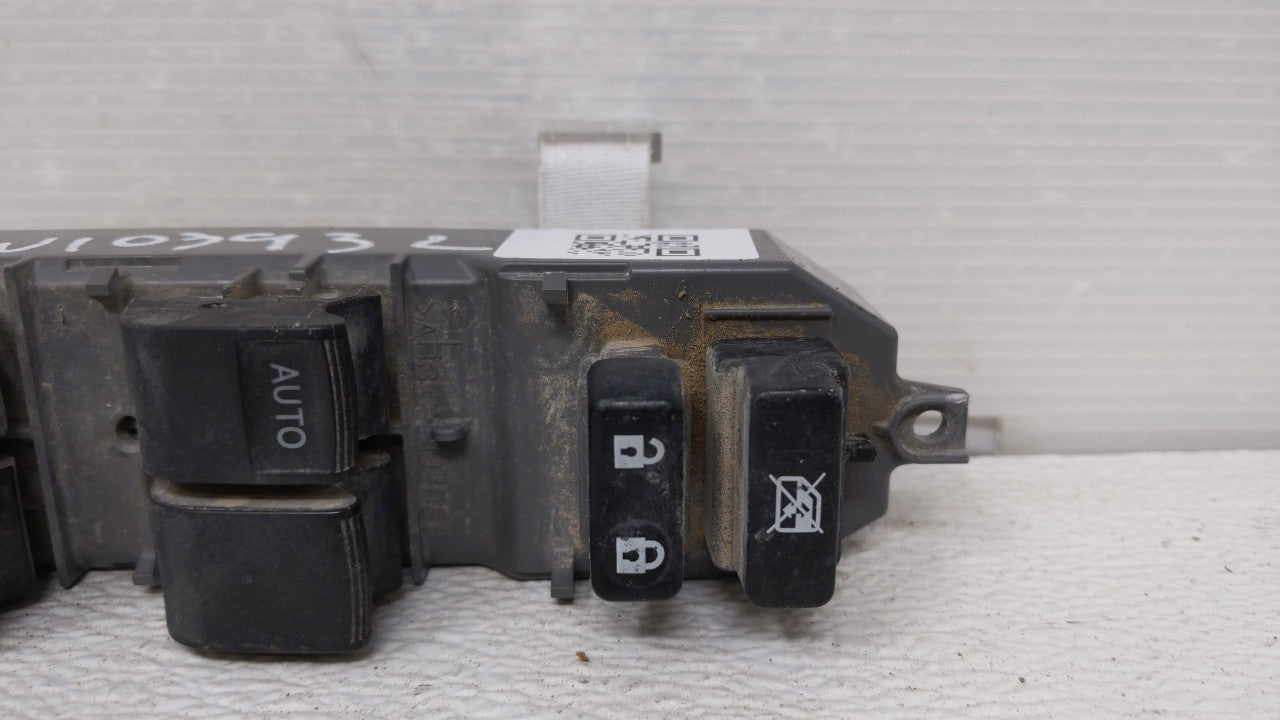 2008-2013 Toyota Highlander Master Power Window Switch Replacement Driver Side Left P/N:74232-06360 74232-06370 Fits OEM Used Auto Parts - Oemusedautoparts1.com