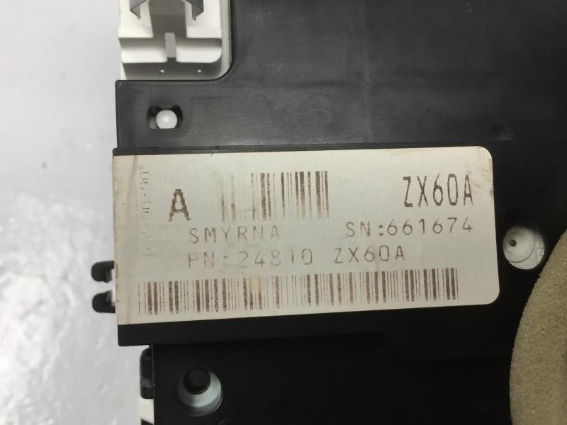 2013 Nissan Altima Instrument Cluster Speedometer Gauges P/N:25K MI. PN:24810 ZX60A Fits 2011 2012 OEM Used Auto Parts - Oemusedautoparts1.com
