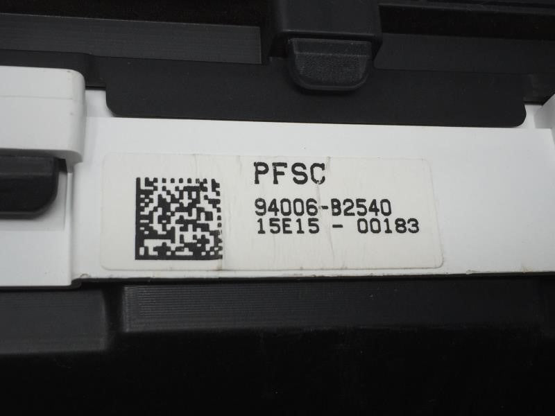 2015 Kia Soul Instrument Cluster Speedometer Gauges P/N:1,000 MI. PN:94006-B2540 Fits OEM Used Auto Parts - Oemusedautoparts1.com