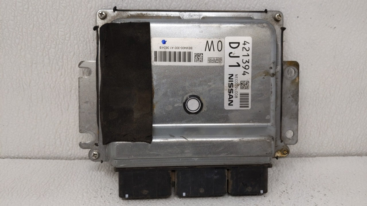 2013-2014 Nissan Altima PCM Engine Computer ECU ECM PCU OEM P/N:MEC300-040 D1 MEC300-001 A1 Fits 2013 2014 OEM Used Auto Parts - Oemusedautoparts1.com