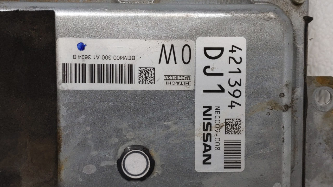 2013-2014 Nissan Altima PCM Engine Computer ECU ECM PCU OEM P/N:MEC300-040 D1 MEC300-001 A1 Fits 2013 2014 OEM Used Auto Parts - Oemusedautoparts1.com