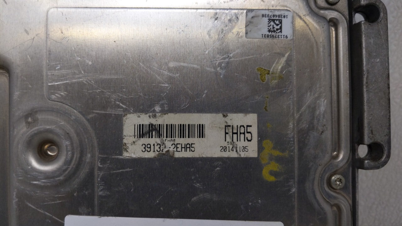 2015 Kia Soul PCM Engine Computer ECU ECM PCU OEM P/N:39133-2EHA3 39131-2EHA3 Fits OEM Used Auto Parts - Oemusedautoparts1.com