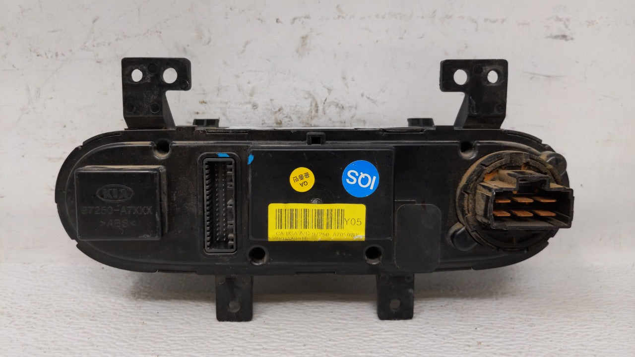 2014-2016 Kia Forte Climate Control Module Temperature AC/Heater Replacement P/N:97250-B0AA0 97250-A7050 Fits 2014 2015 2016 OEM Used Auto Parts - Oemusedautoparts1.com