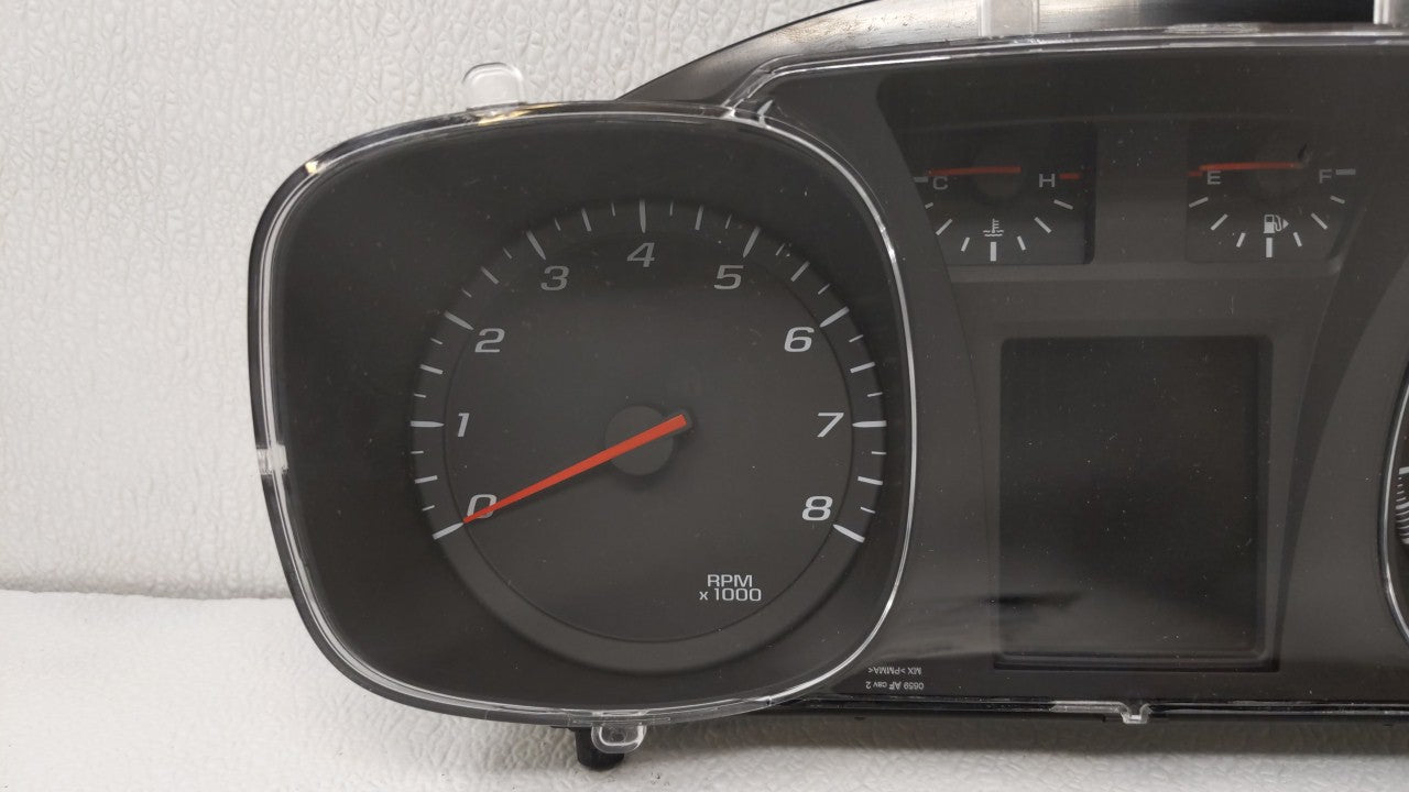 2011 Chevrolet Equinox Instrument Cluster Speedometer Gauges P/N:20978081 20978079 Fits OEM Used Auto Parts - Oemusedautoparts1.com