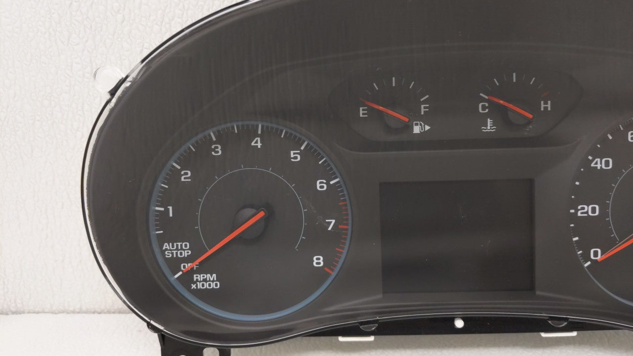 2016 Chevrolet Malibu Instrument Cluster Speedometer Gauges P/N:84057458 Fits OEM Used Auto Parts - Oemusedautoparts1.com