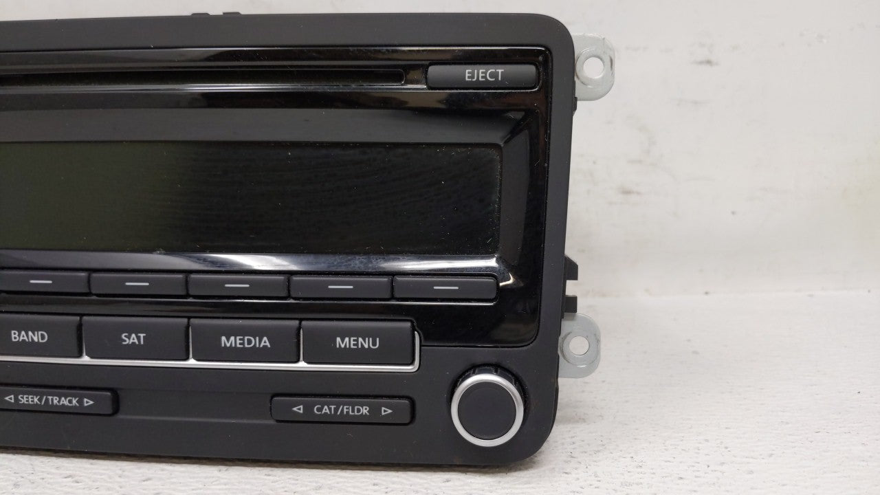 2014 Volkswagen Jetta Radio AM FM Cd Player Receiver Replacement P/N:1K0035164F Fits 2013 2015 OEM Used Auto Parts - Oemusedautoparts1.com