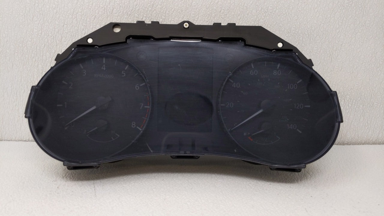 2015 Nissan Rogue Instrument Cluster Speedometer Gauges P/N:5HA3A/BCAP 5HA0A/PLMP Fits OEM Used Auto Parts - Oemusedautoparts1.com