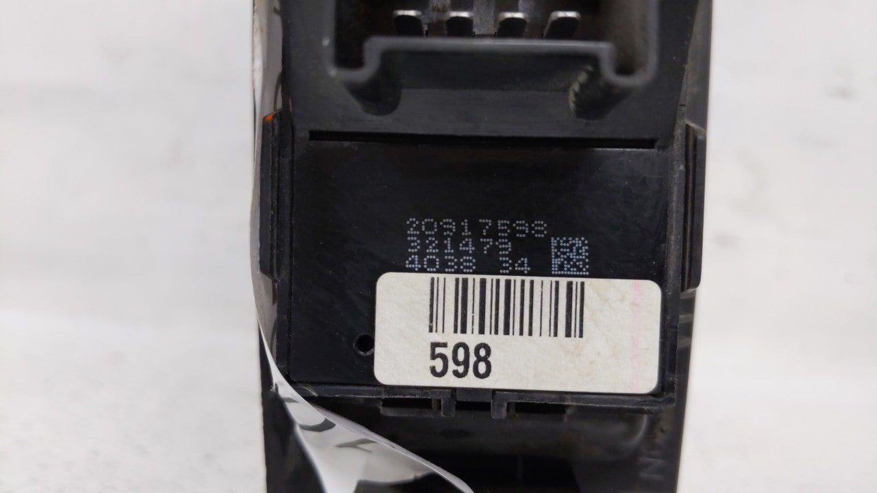 2010-2017 Gmc Terrain Master Power Window Switch Replacement Driver Side Left P/N:20917598 25946838 Fits OEM Used Auto Parts - Oemusedautoparts1.com