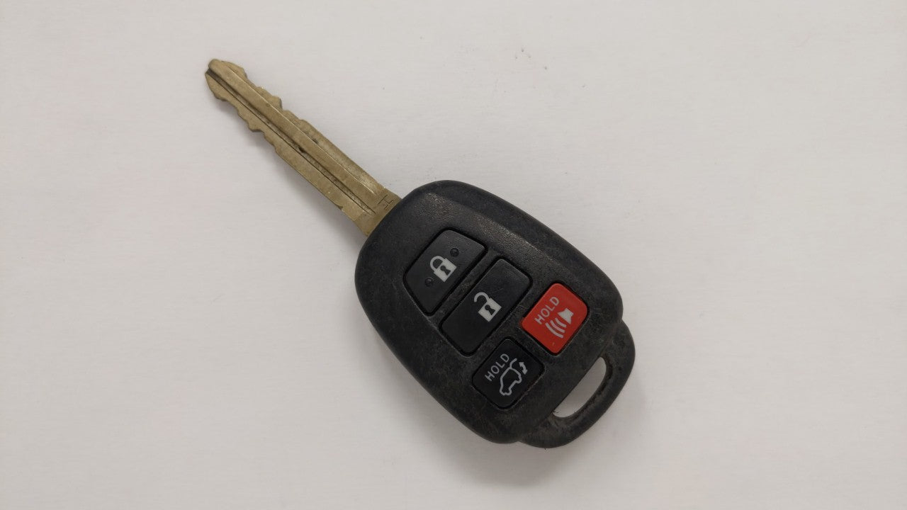 Toyota Rav4 Keyless Entry Remote Fob Hyq12bdm H Chip 4 Buttons - Oemusedautoparts1.com