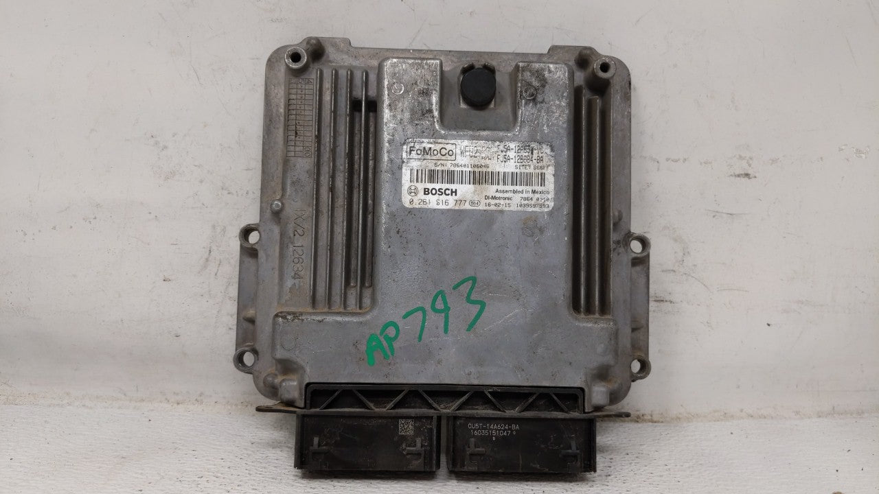 2015-2016 Ford Escape Engine Computer Ecu Pcm Ecm Pcu Oem 109609 - Oemusedautoparts1.com