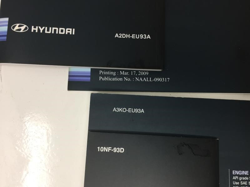 2010 Hyundai Sonata Owners Manual Book Guide OEM Used Auto Parts - Oemusedautoparts1.com