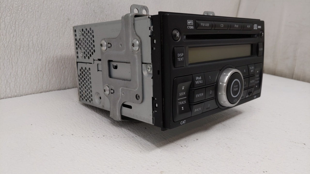 2011-2015 Nissan Rogue Radio AM FM Cd Player Receiver Replacement P/N:28185 1VK1A 28185 1VX2A Fits 2011 2012 2013 2014 2015 OEM Used Auto Parts - Oemusedautoparts1.com