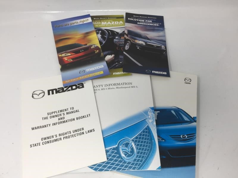 2005 Mazda 3 Owners Manual Book Guide OEM Used Auto Parts - Oemusedautoparts1.com