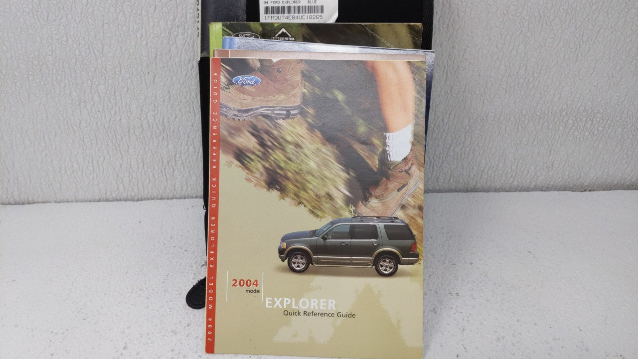 2004 Ford Explorer Owners Manual Book Guide OEM Used Auto Parts - Oemusedautoparts1.com