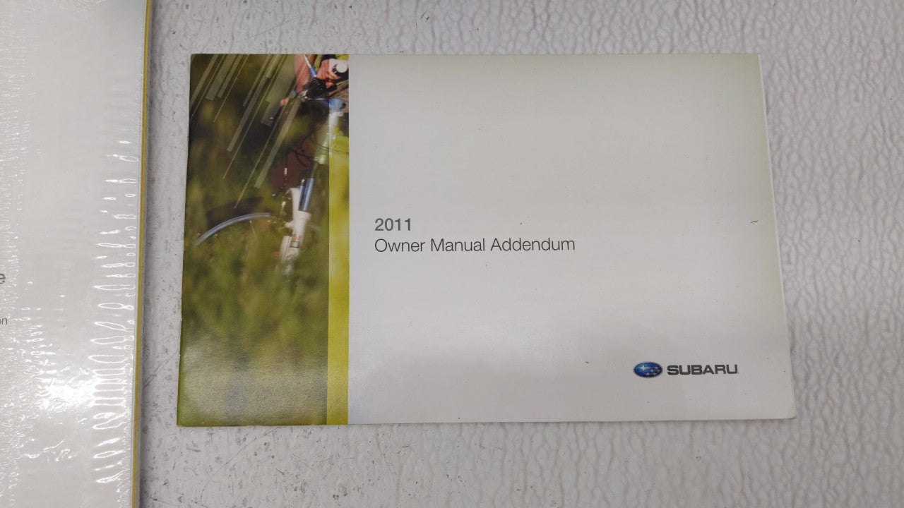 2011 Subaru Impreza Owners Manual Book Guide OEM Used Auto Parts - Oemusedautoparts1.com