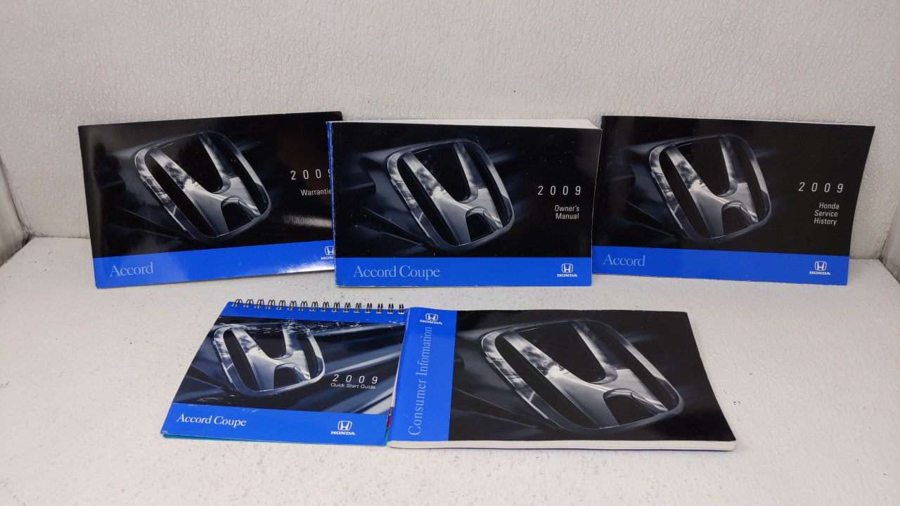 2009 Honda Accord Owners Manual Book Guide OEM Used Auto Parts - Oemusedautoparts1.com