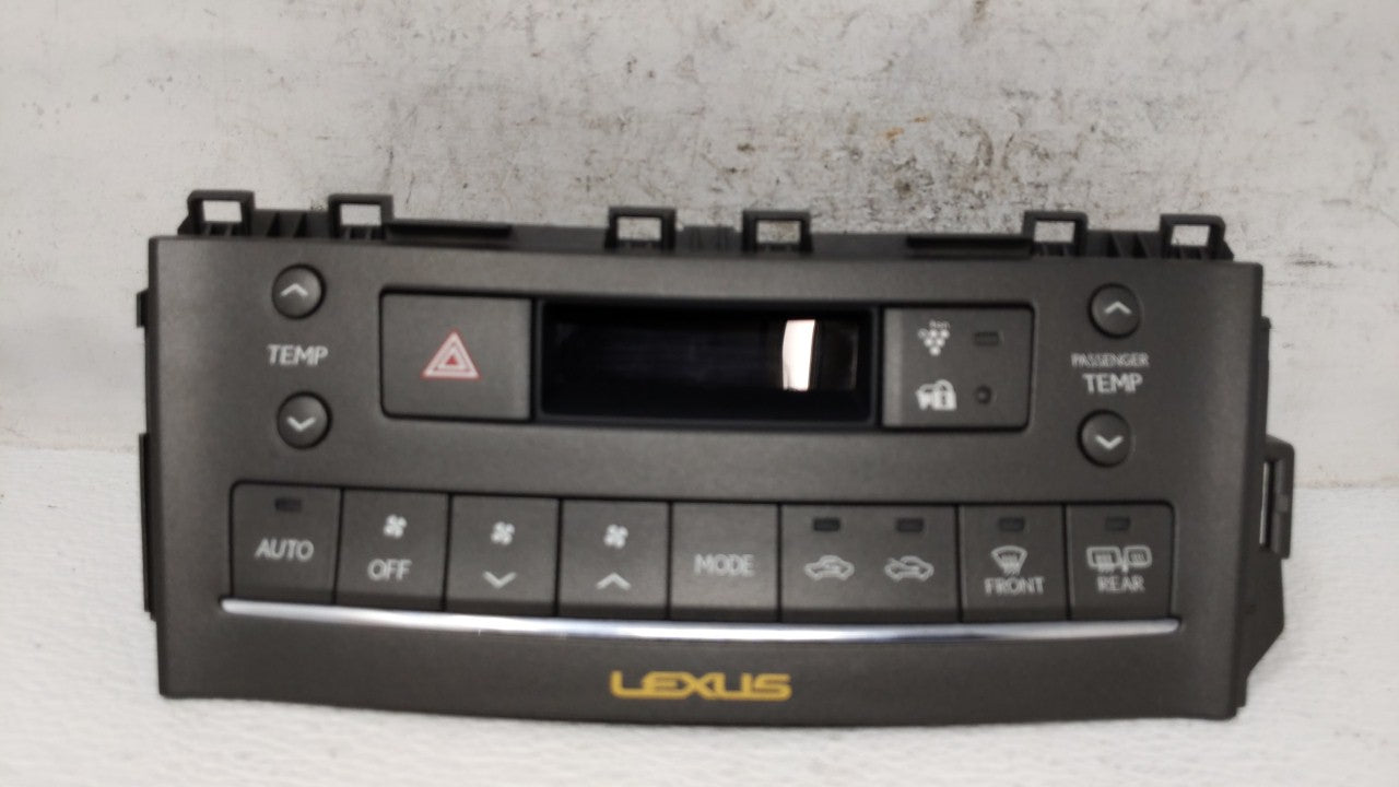 2010-2012 Lexus Hs250h Climate Control Module Temperature AC/Heater Replacement P/N:84010-75040 Fits 2010 2011 2012 OEM Used Auto Parts - Oemusedautoparts1.com