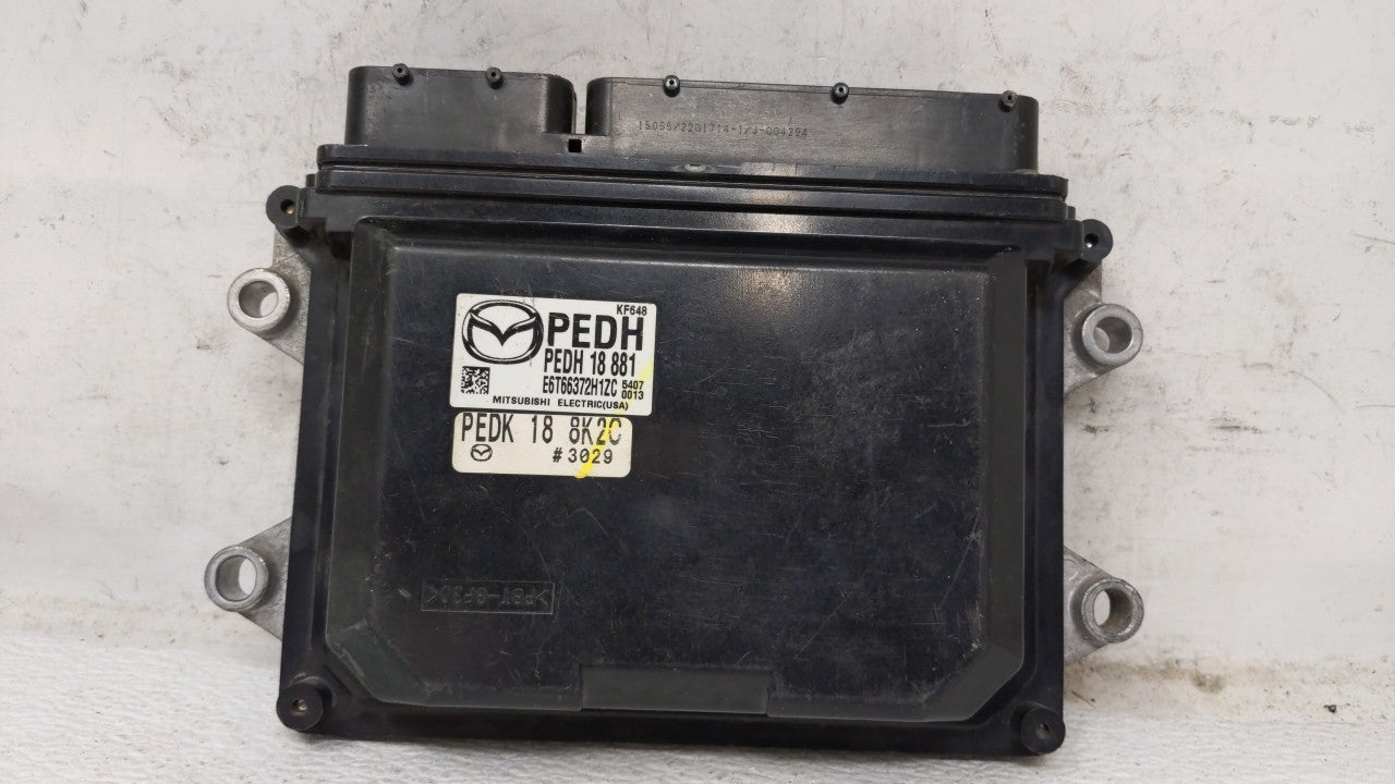 2015 Mazda 3 Engine Computer Ecu Pcm Ecm Pcu Oem Pedh 18 881 111313 - Oemusedautoparts1.com