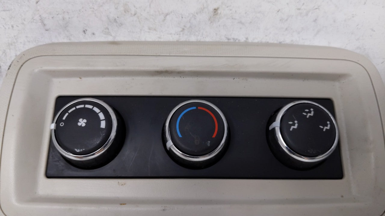 2012 Dodge Grand Caravan Ac Heater Rear Climate Control Temperature Oem 111925 - Oemusedautoparts1.com