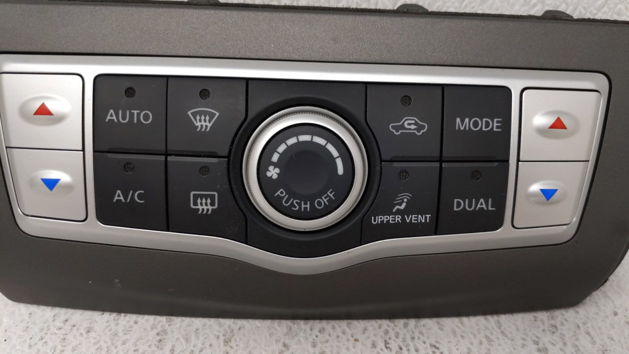 2010-2014 Nissan Murano Ac Heater Climate Control 27500 1v40a 112023 - Oemusedautoparts1.com
