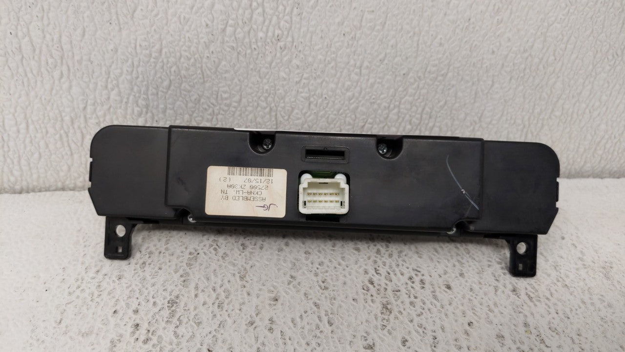 2007-2008 Nissan Maxima Climate Control Module Temperature AC/Heater Replacement P/N:96939 ZK30E 27500 ZK30A Fits 2007 2008 OEM Used Auto Parts - Oemusedautoparts1.com