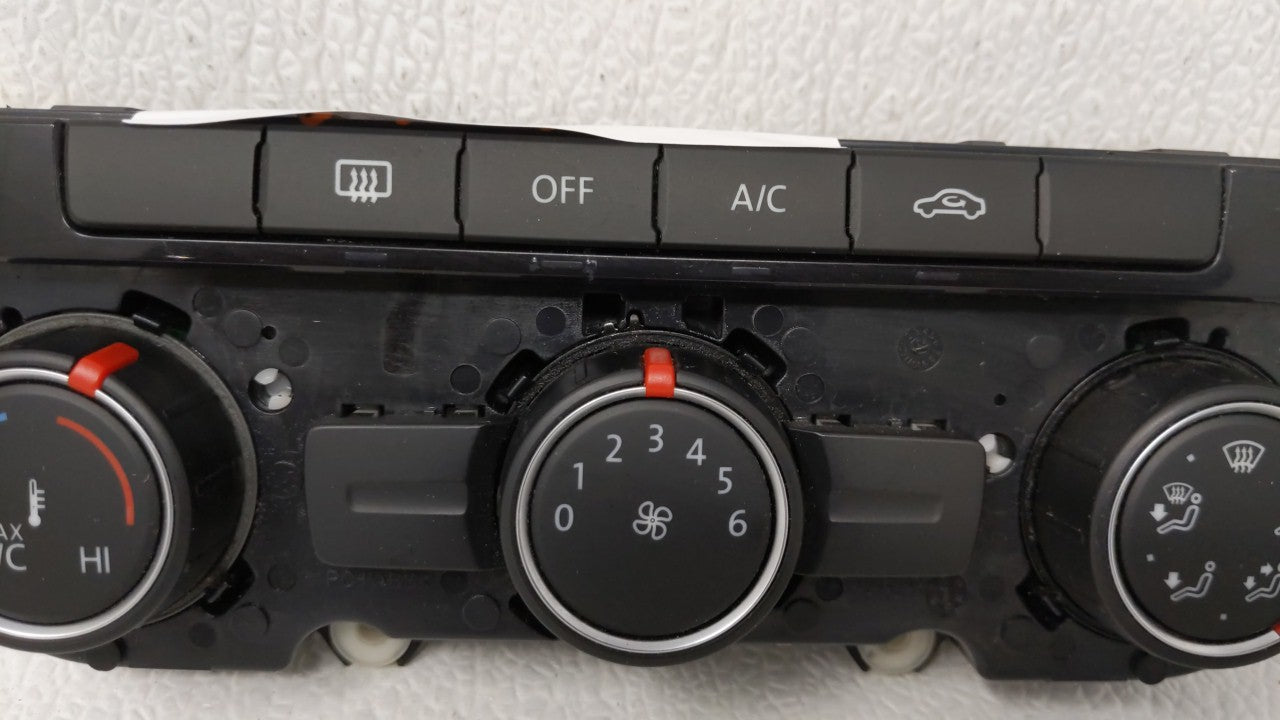 2013-2015 Volkswagen Tiguan Ac Heater Climate Control Temperature Oem 112213 - Oemusedautoparts1.com