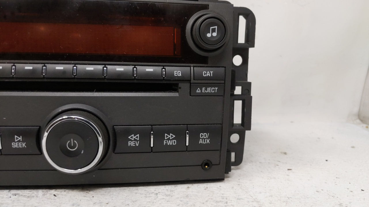 2008 Pontiac Torrent Radio AM FM Cd Player Receiver Replacement P/N:25887901,25956996,25887901 25887901 Fits OEM Used Auto Parts - Oemusedautoparts1.com