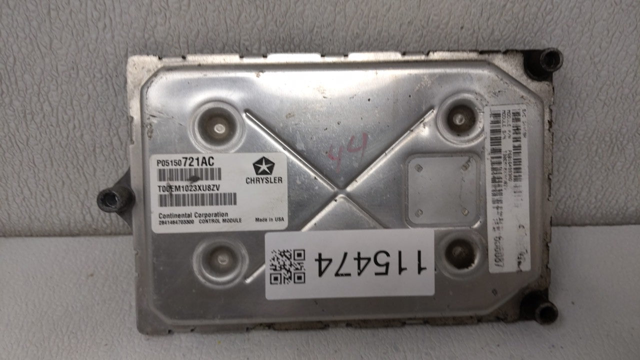 2013-2013 Dodge Journey Engine Computer Ecu Pcm Ecm Pcu Oem 115474 - Oemusedautoparts1.com