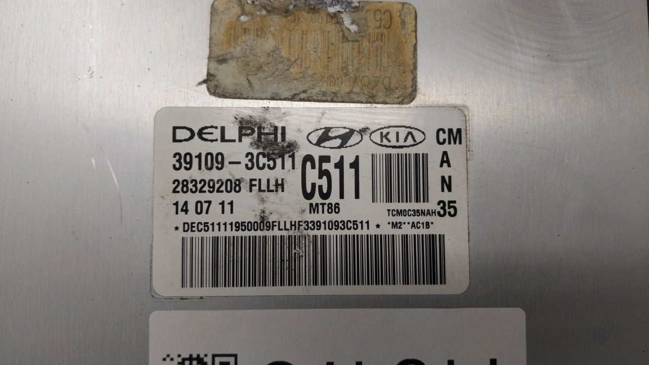 2010-2012 Hyundai Santa Fe Engine Computer Ecu Pcm Ecm Pcu Oem 115478 - Oemusedautoparts1.com